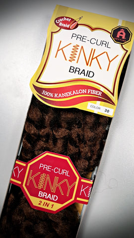 PRE-CURL KINKY BRAID - VALUNIQ